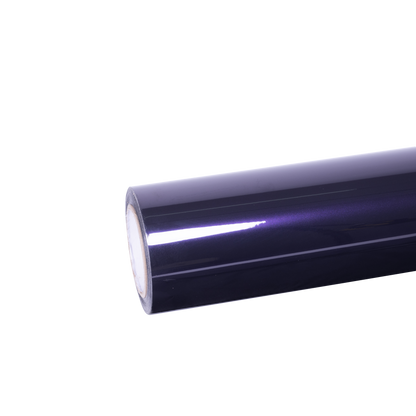 Metallic Gloss Ghost Midnight Purple Car Vinyl Wrap
