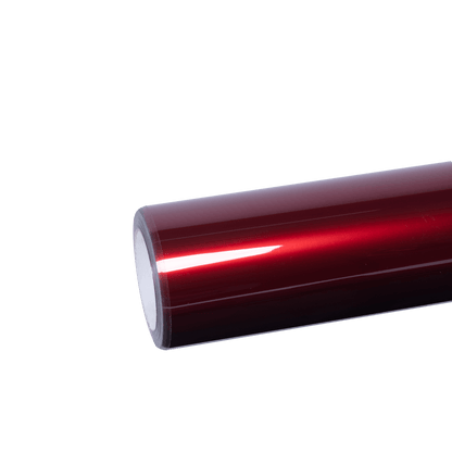 Liquid Gloss Metallic Cherry Red Car Vinyl Wrap