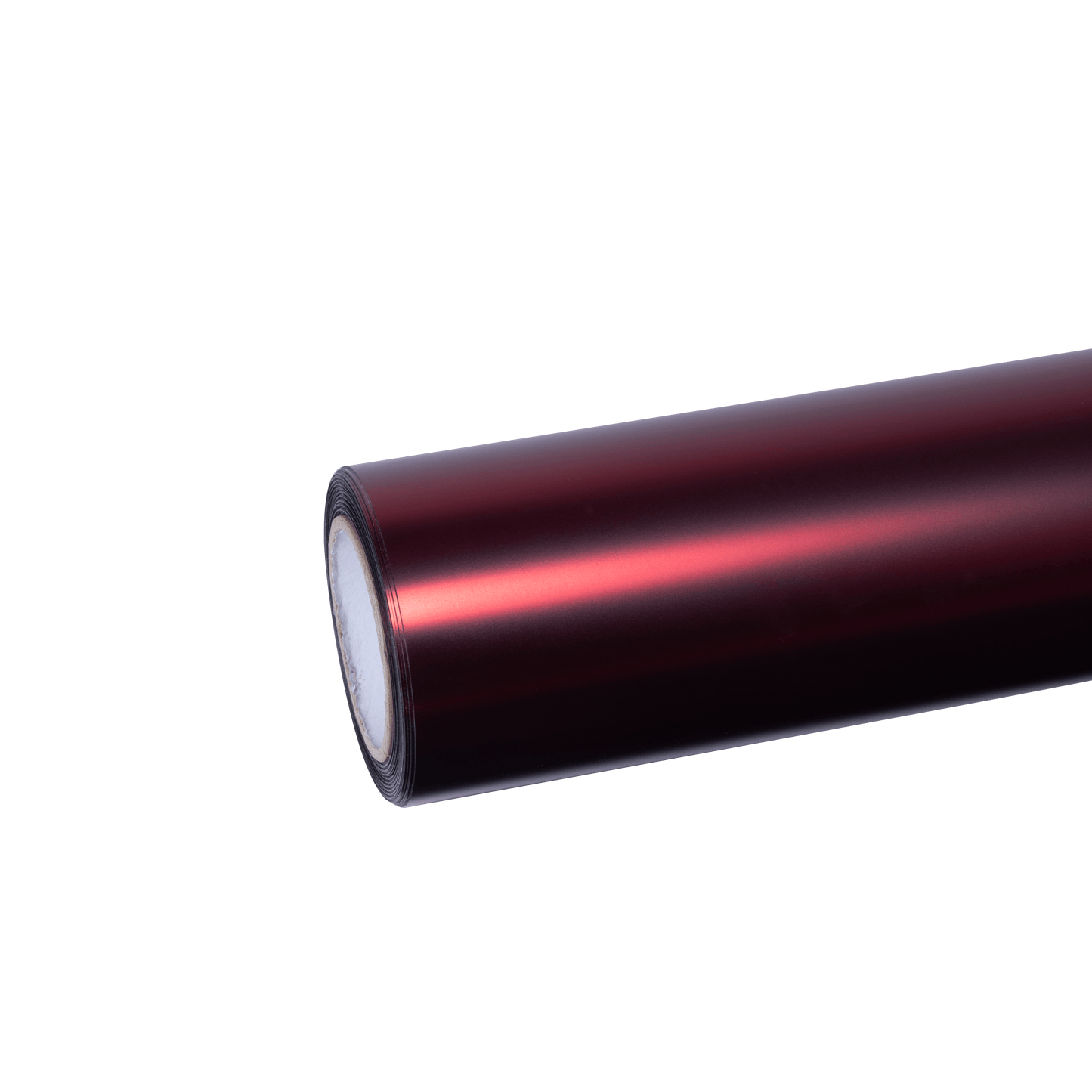 Ultra Matte Satin Chrome Metallic Romance Red Car Vinyl Wrap