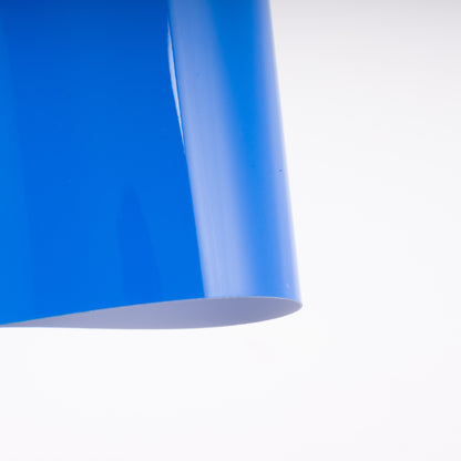 Crystal Gloss Shark Blue Car Vinyl Wrap PET