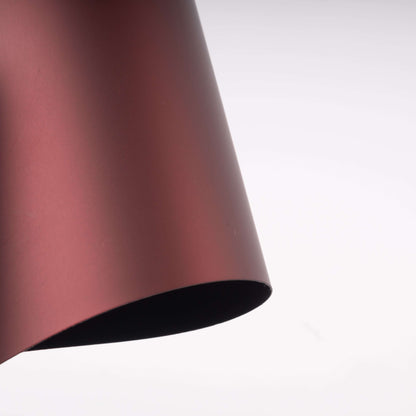 Ultra Matte Satin Chrome Metallic Romance Red Car Vinyl Wrap