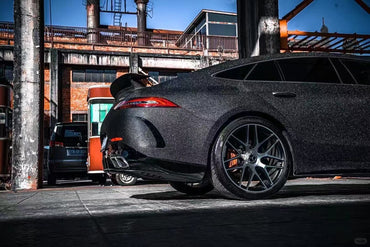 Diamond Glitter Black Car Vinyl Wrap