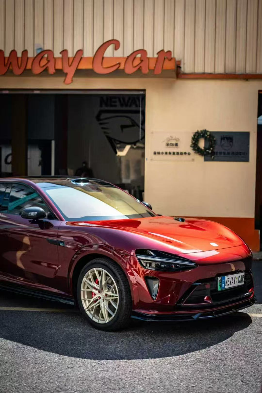 Liquid Gloss Dragon Red Car Vinyl Wrap