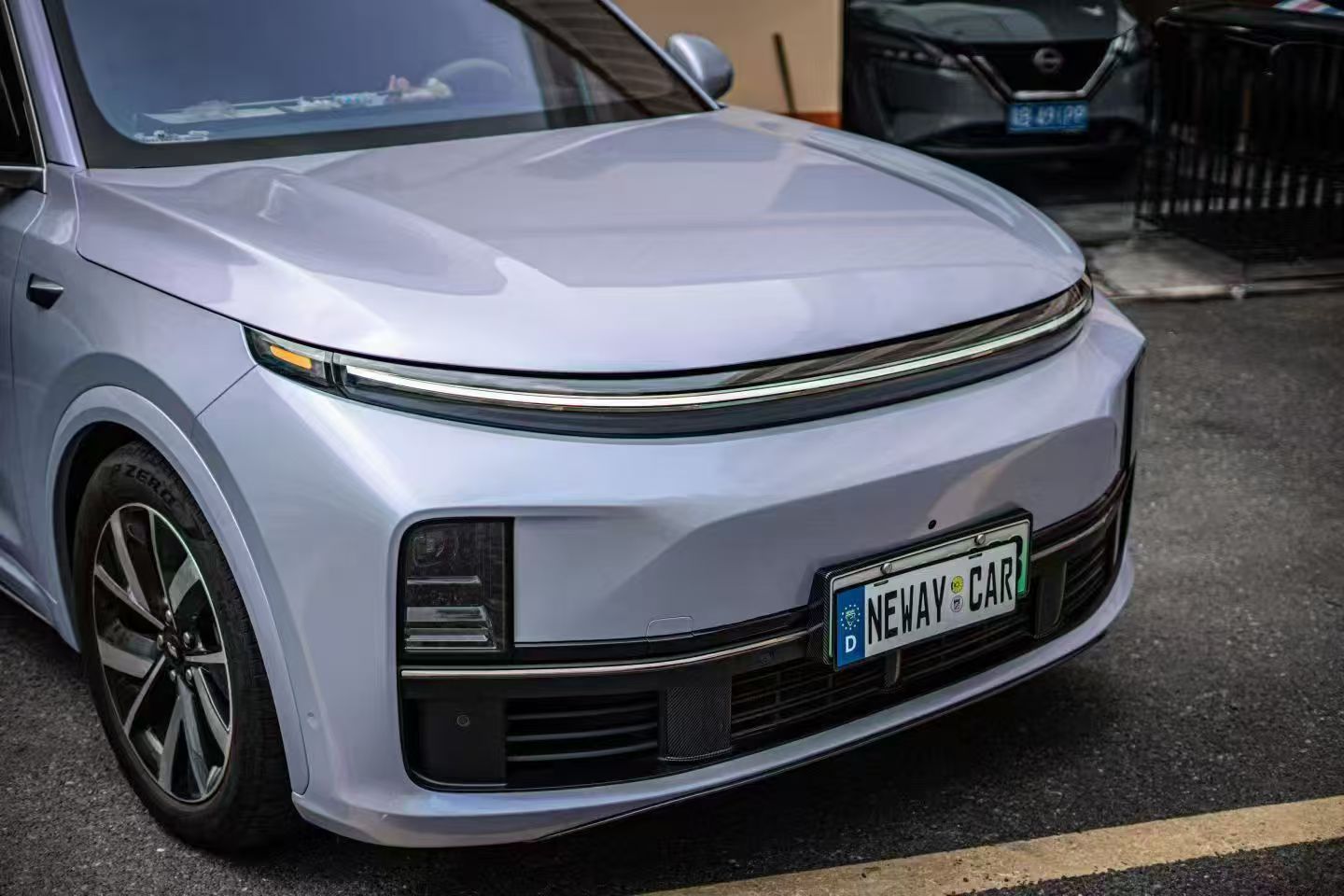 Dual Color Gloss Metallic Periwinkle Purple Car Vinyl Wrap