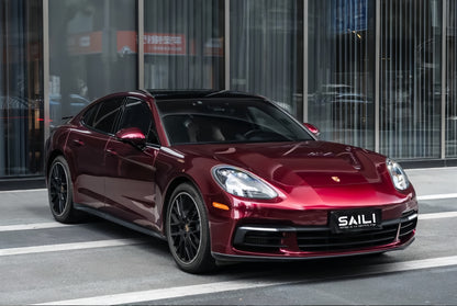 Liquid Gloss Dragon Red Car Vinyl Wrap