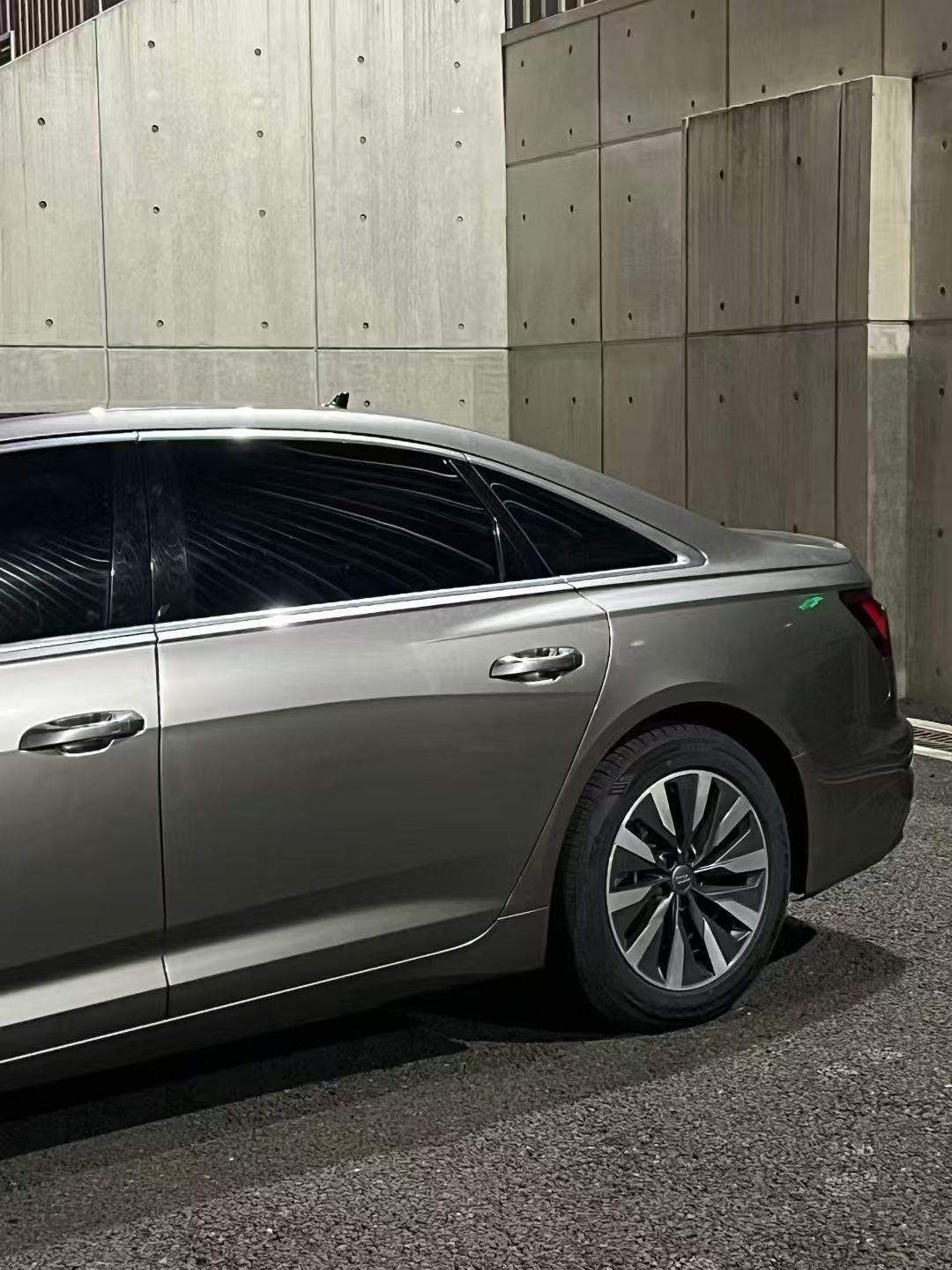 Liquid Gloss Metallic Metallic Silver Car Vinyl Wrap