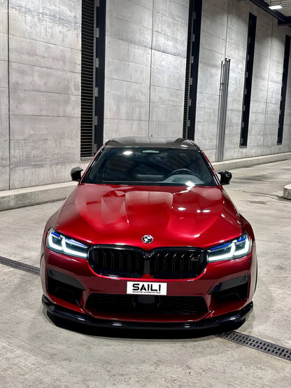 Liquid Gloss Metallic Ruby Red Car Vinyl Wrap