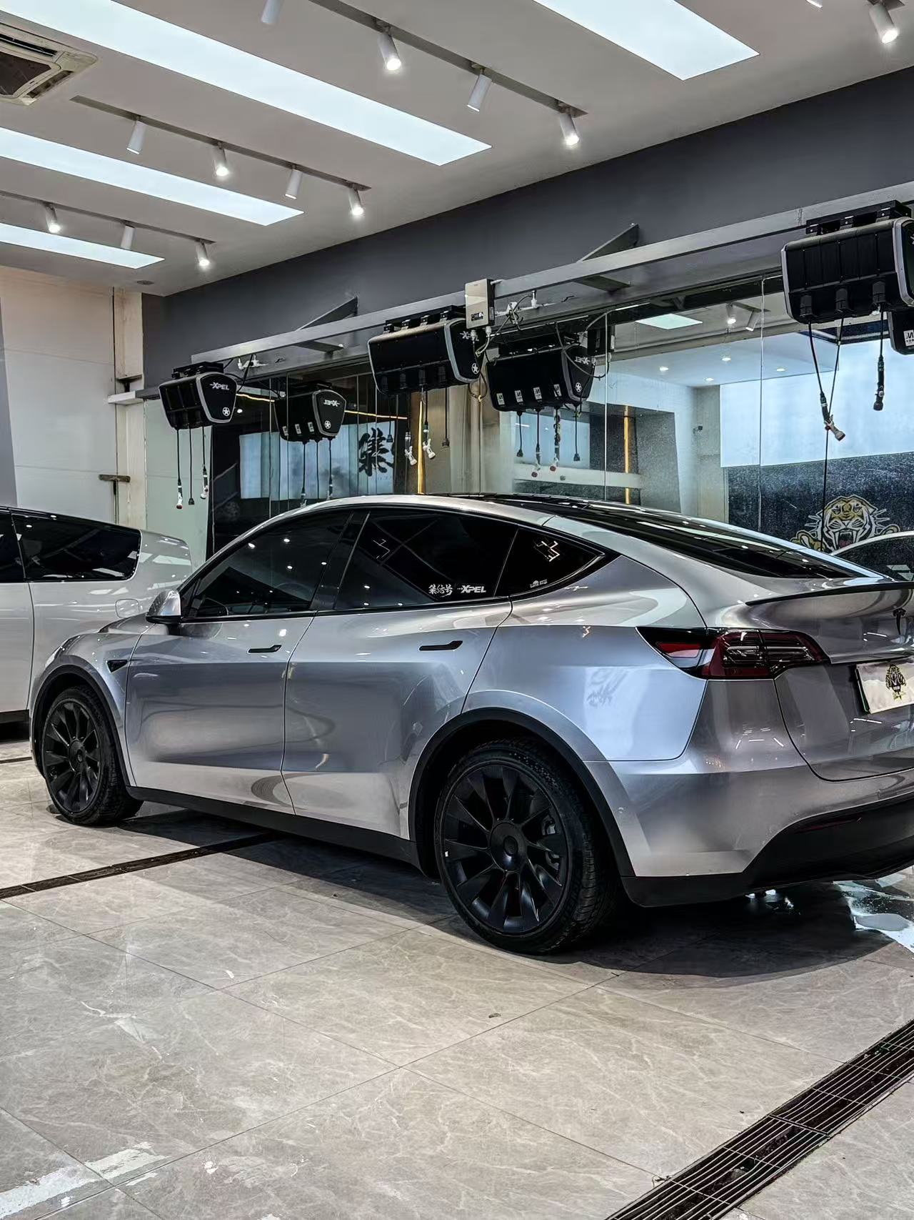 Metallic Gloss GT Silver Car Vinyl Wrap