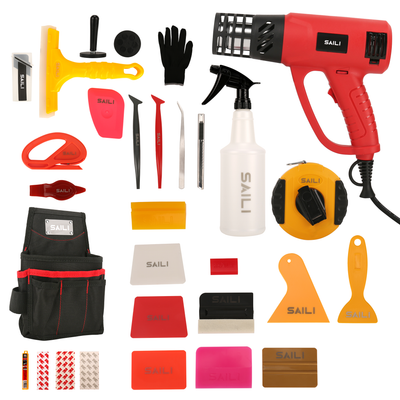 SAILI Professional Car Tool Wrapping Kit 13-in-1