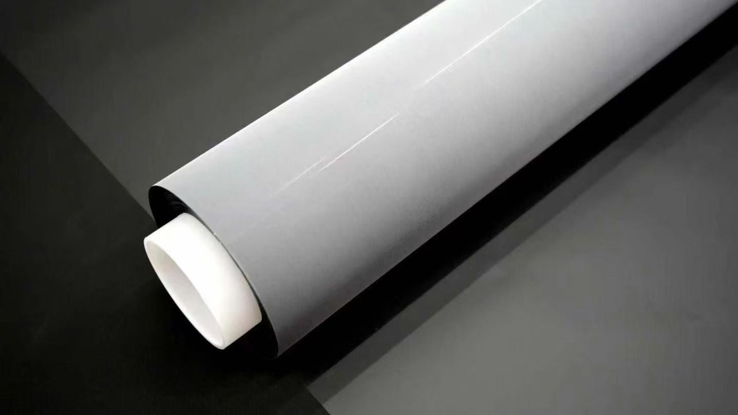 Satin Black to White Chameleon PPF Film