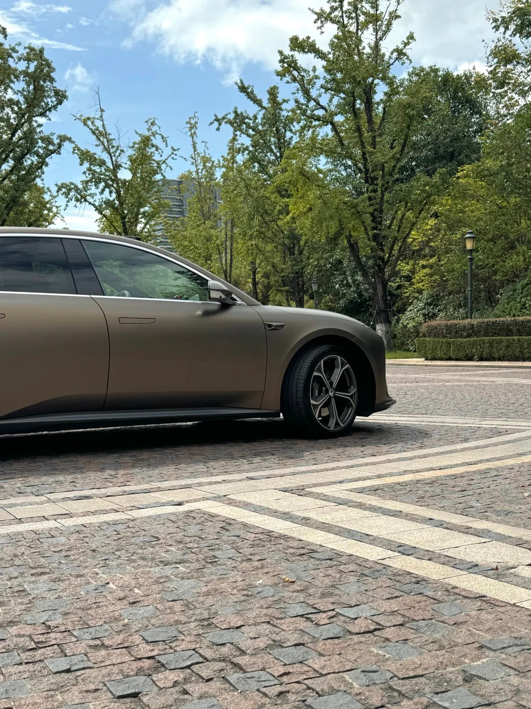 Ultra Matte Coffee Brown Car Vinyl Wrap