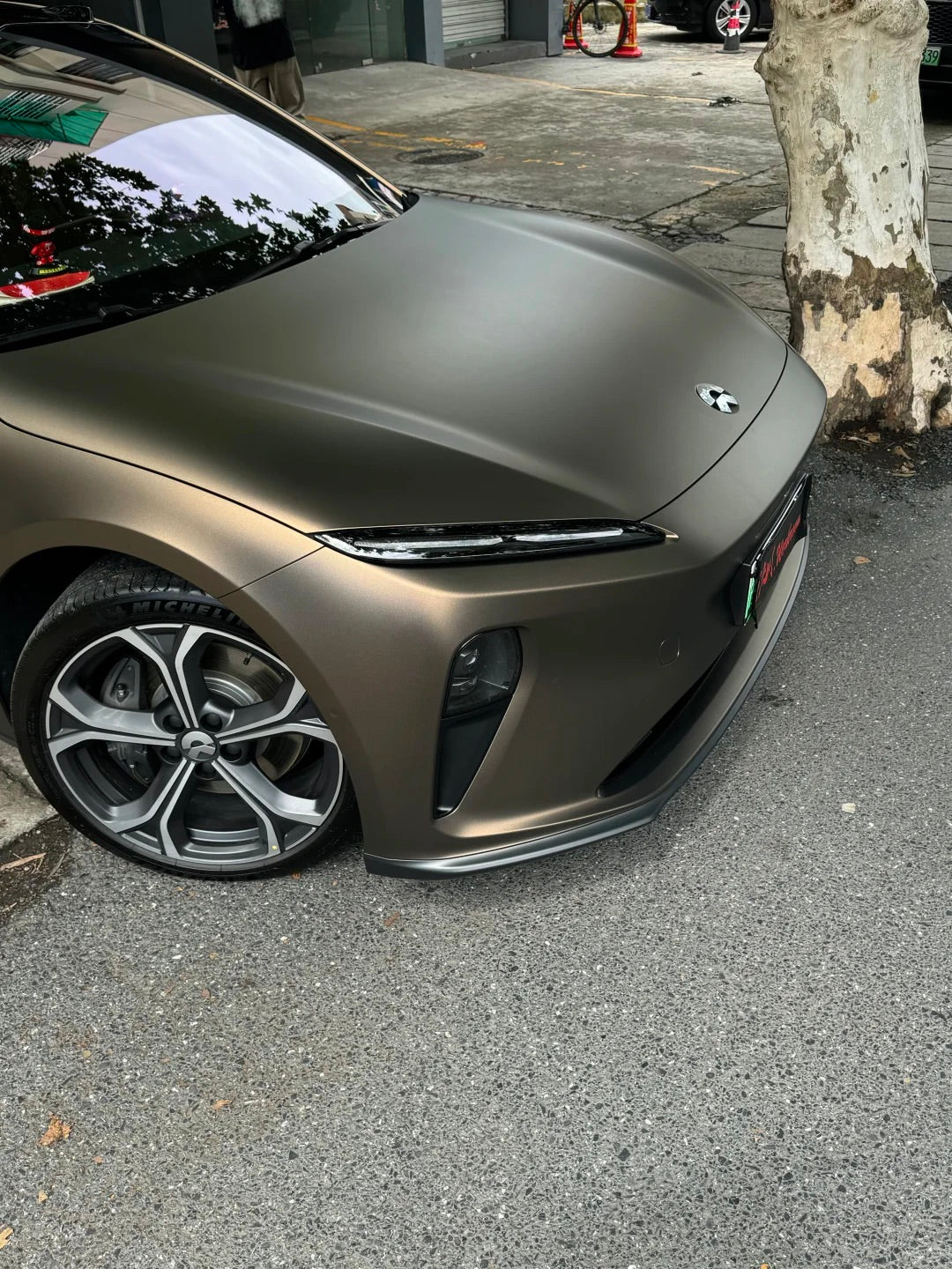 Ultra Matte Coffee Brown Car Vinyl Wrap