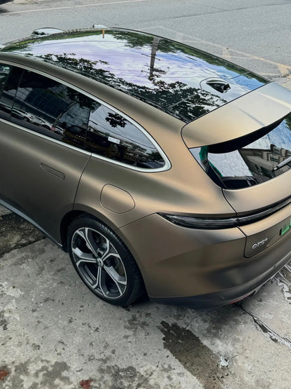 Ultra Matte Coffee Brown Car Vinyl Wrap